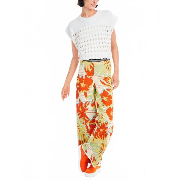NEW MARC CAIN welkom knitted germany trousers in deep hokkaido